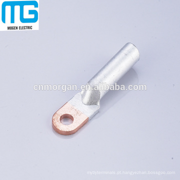 Terminais de cabo de alumínio de cobre série DTL-1, terminais de conexão de cabo tubular metálico com alta condutora, aprovação CE